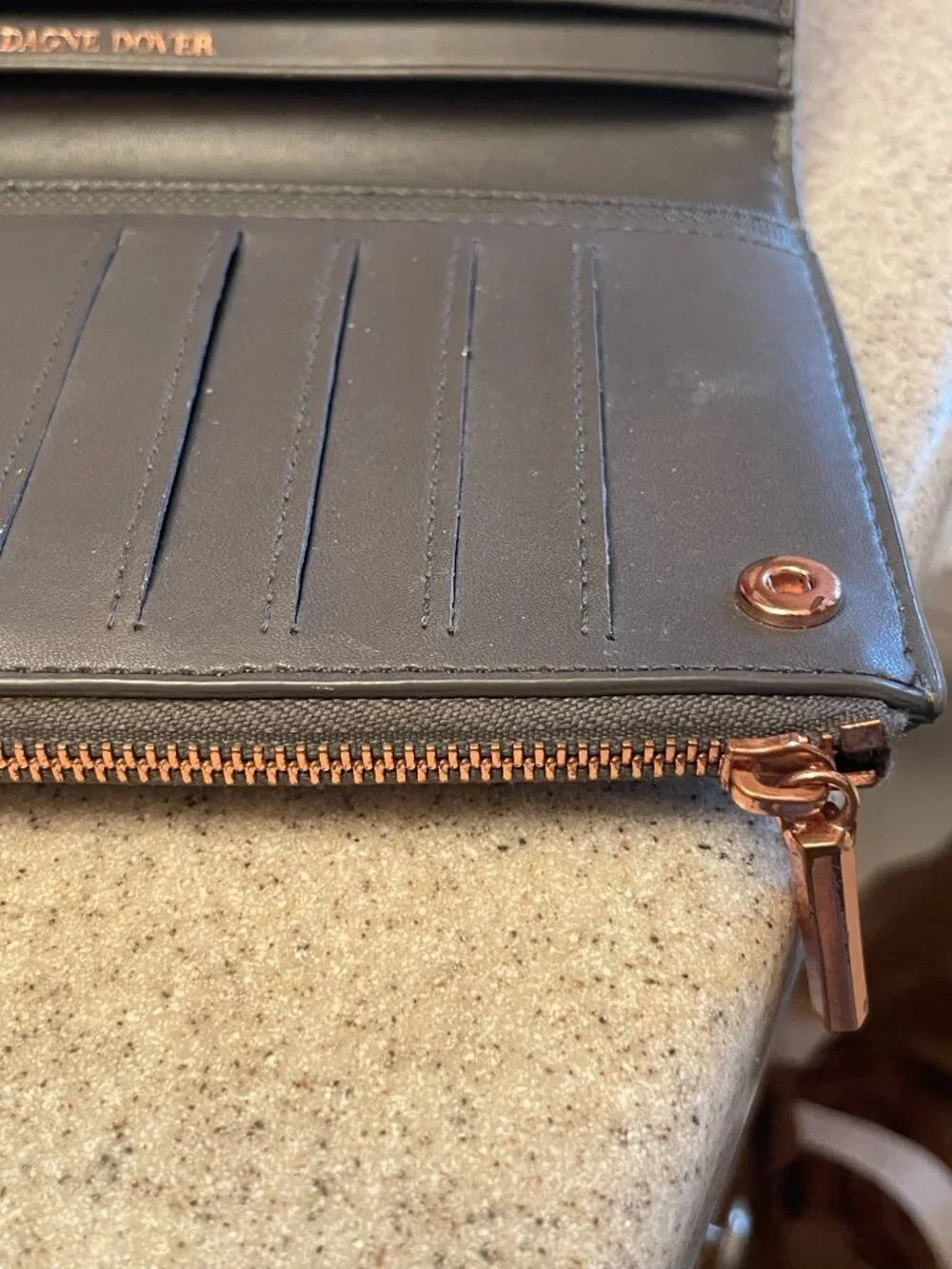 Dagne Dover Gray/Charcoal Wallet